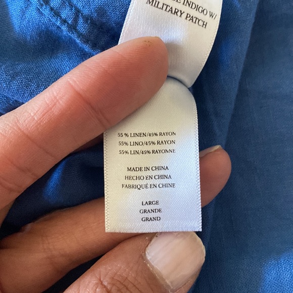 Rails Blue Button Down - Picture 4 of 4